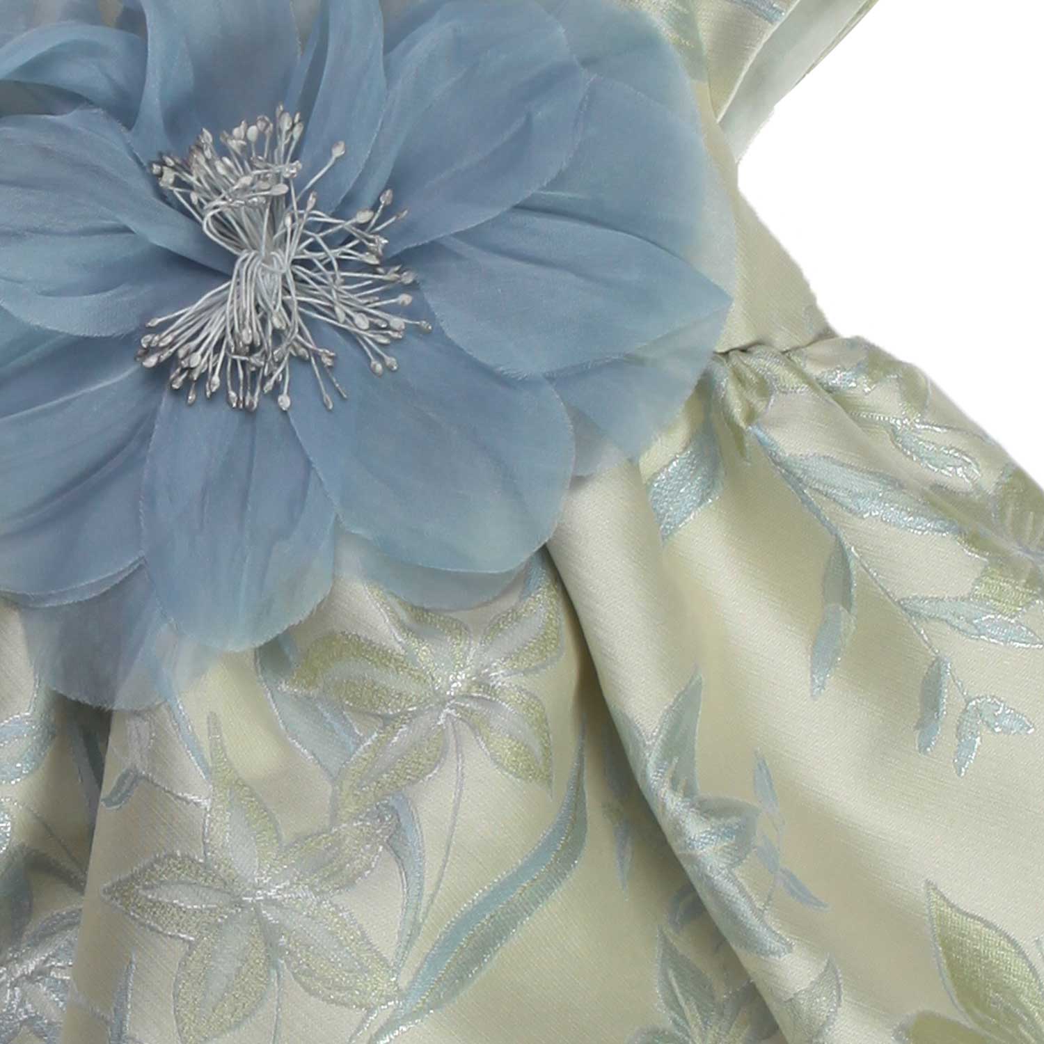 ABITO BIMBA VERDE ACQUA CON CULOTTE - annameglio.com abbigliamento moda