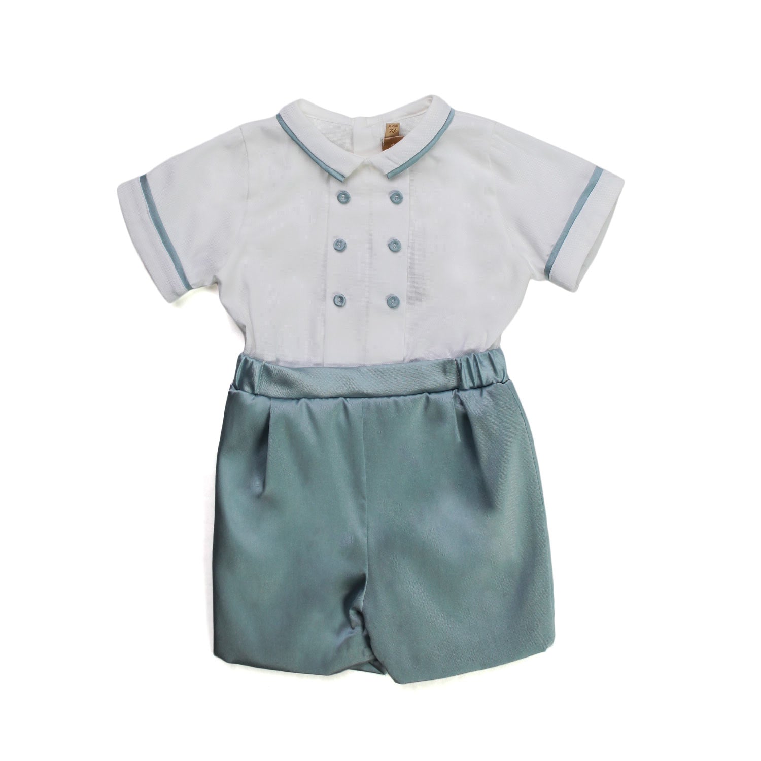 COMPLETINO NEONATO BIANCO E GRIGIO - annameglio.com abbigliamento moda