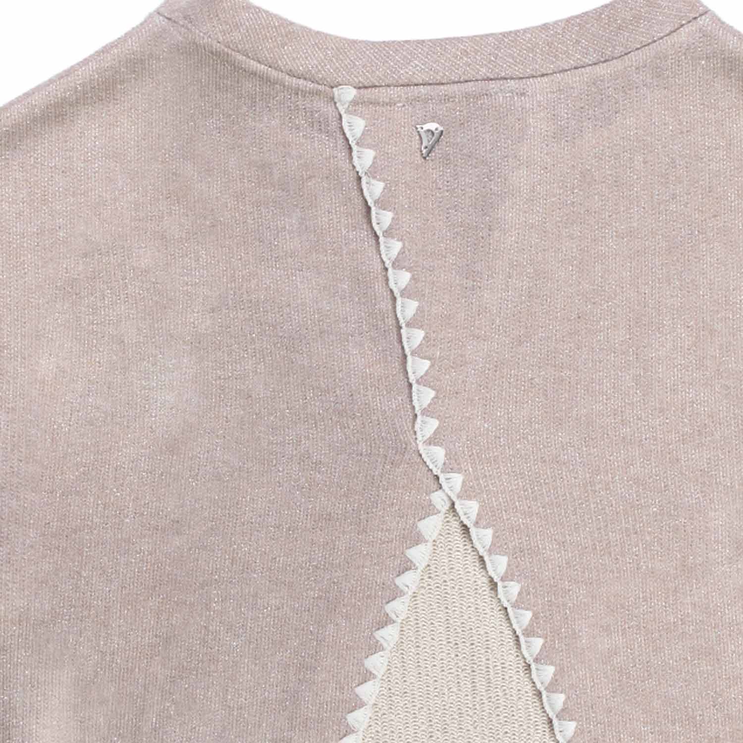 Maglia cropped con apertura sul retro - annameglio.com abbigliamento moda