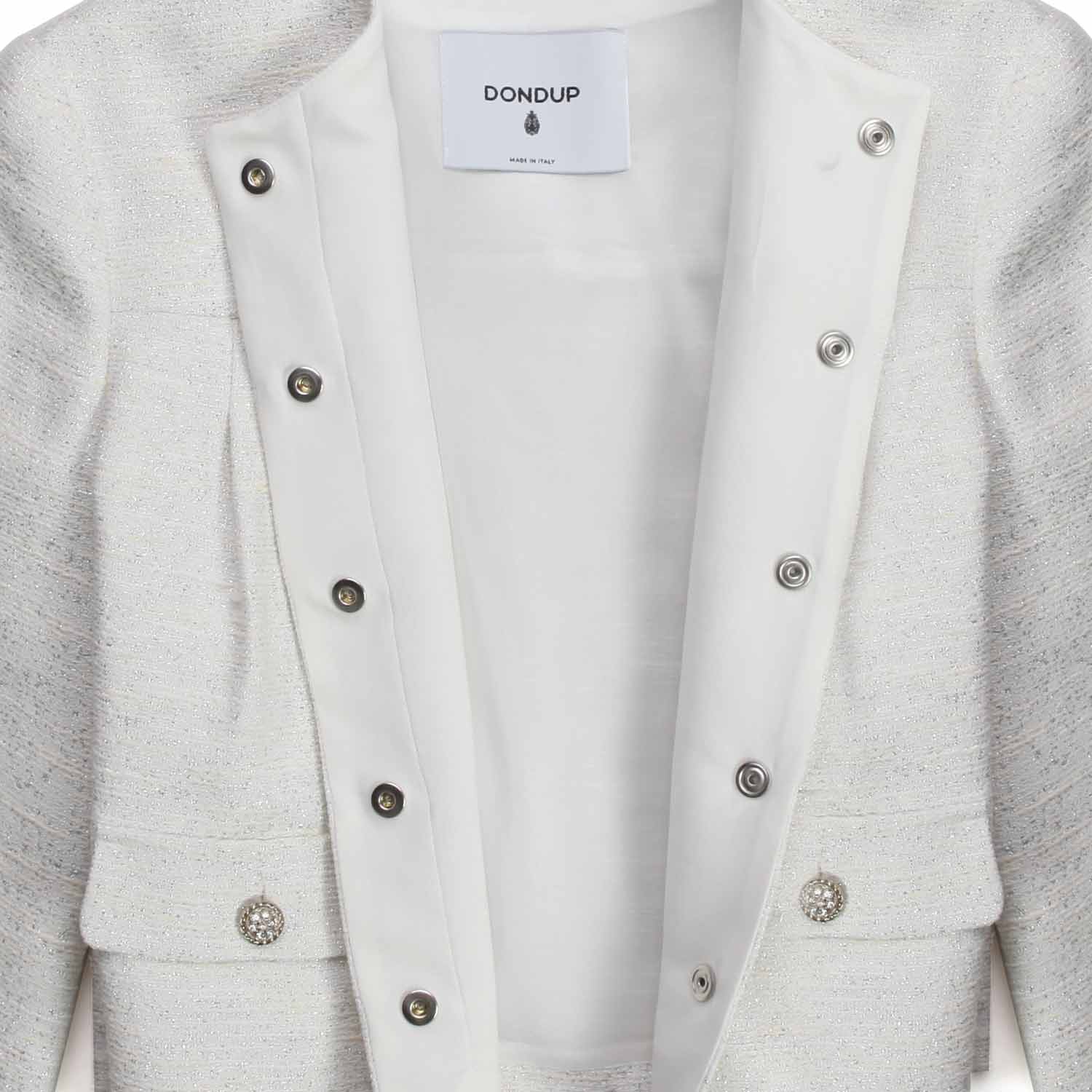 GIACCA BIANCA GIRL BAMBINA - annameglio.com abbigliamento moda