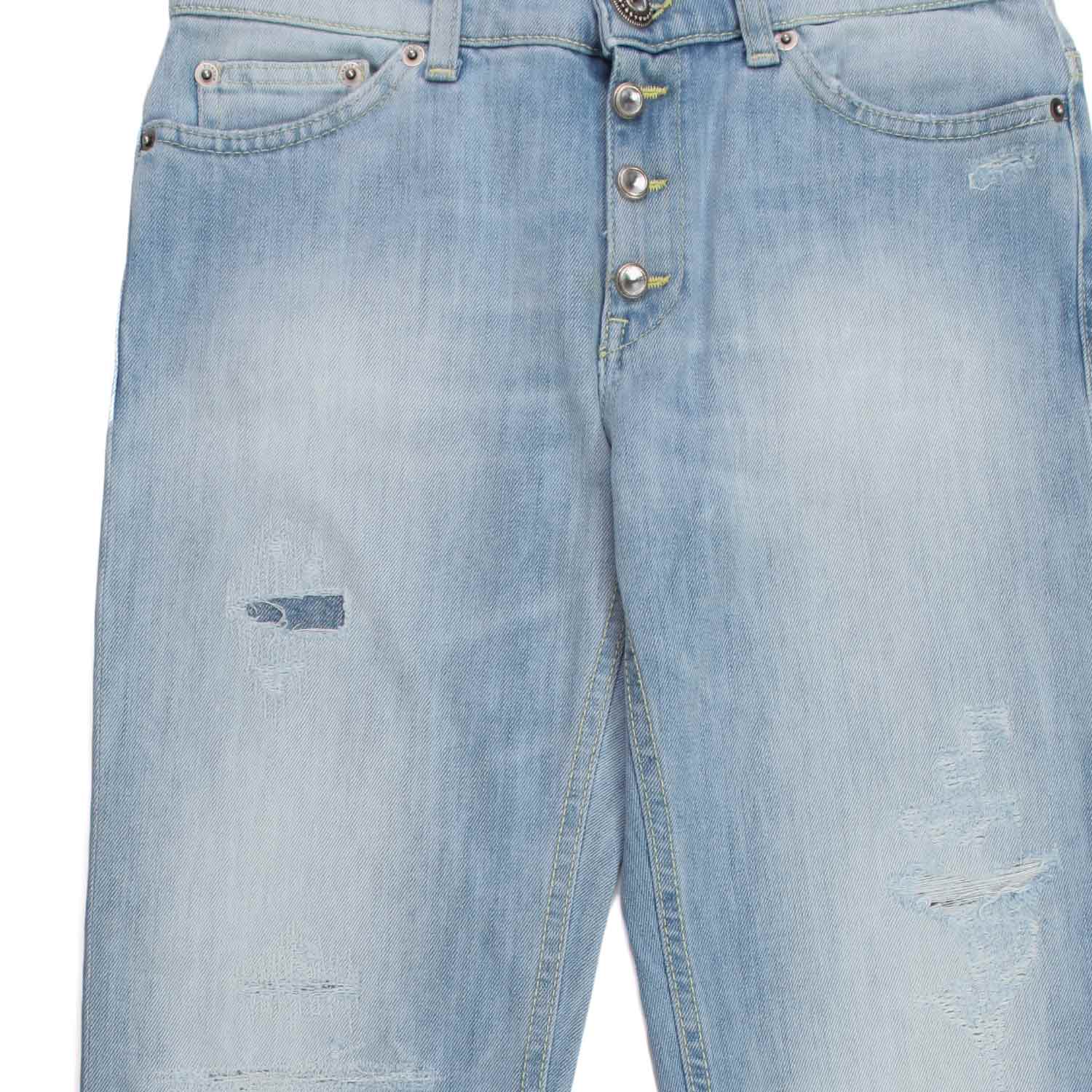 JEANS STRAPPATI GIRL BAMBINA - annameglio.com abbigliamento moda