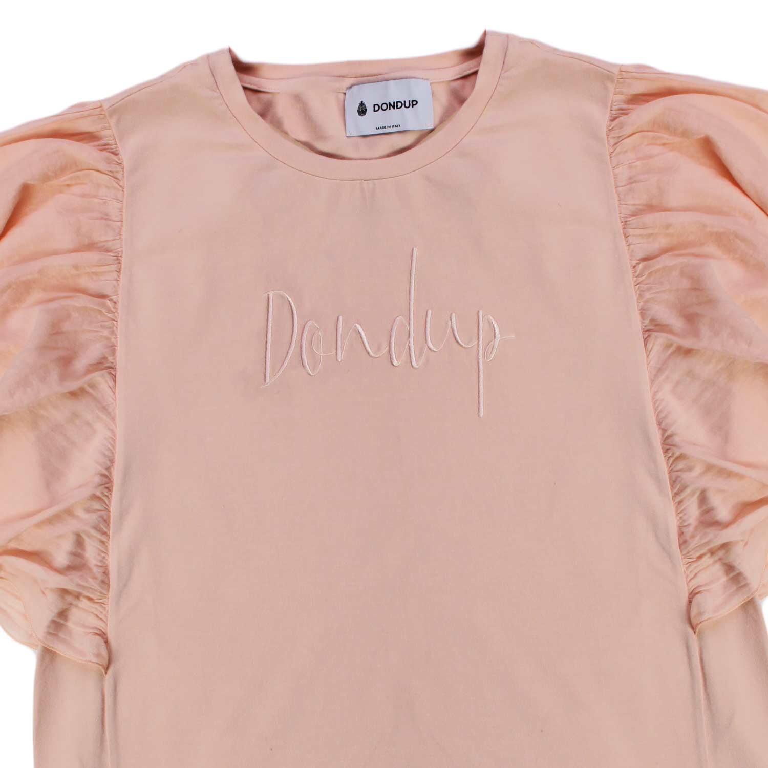 T-SHIRT VOLANTS ROSA BAMBINA E TEENAGER - annameglio.com abbigliamento moda