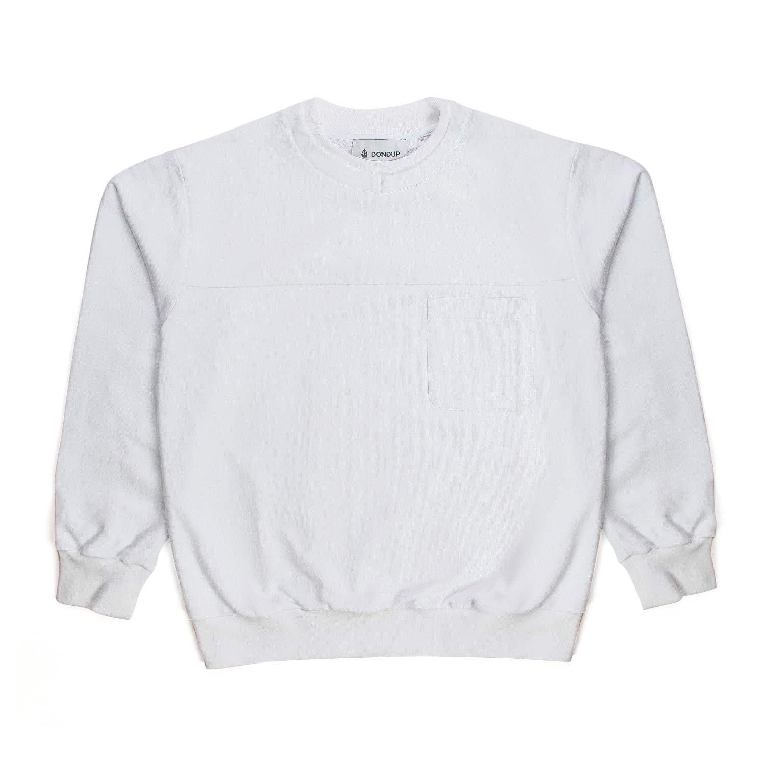 FELPA BIANCA UNISEX COTONE - annameglio.com abbigliamento moda