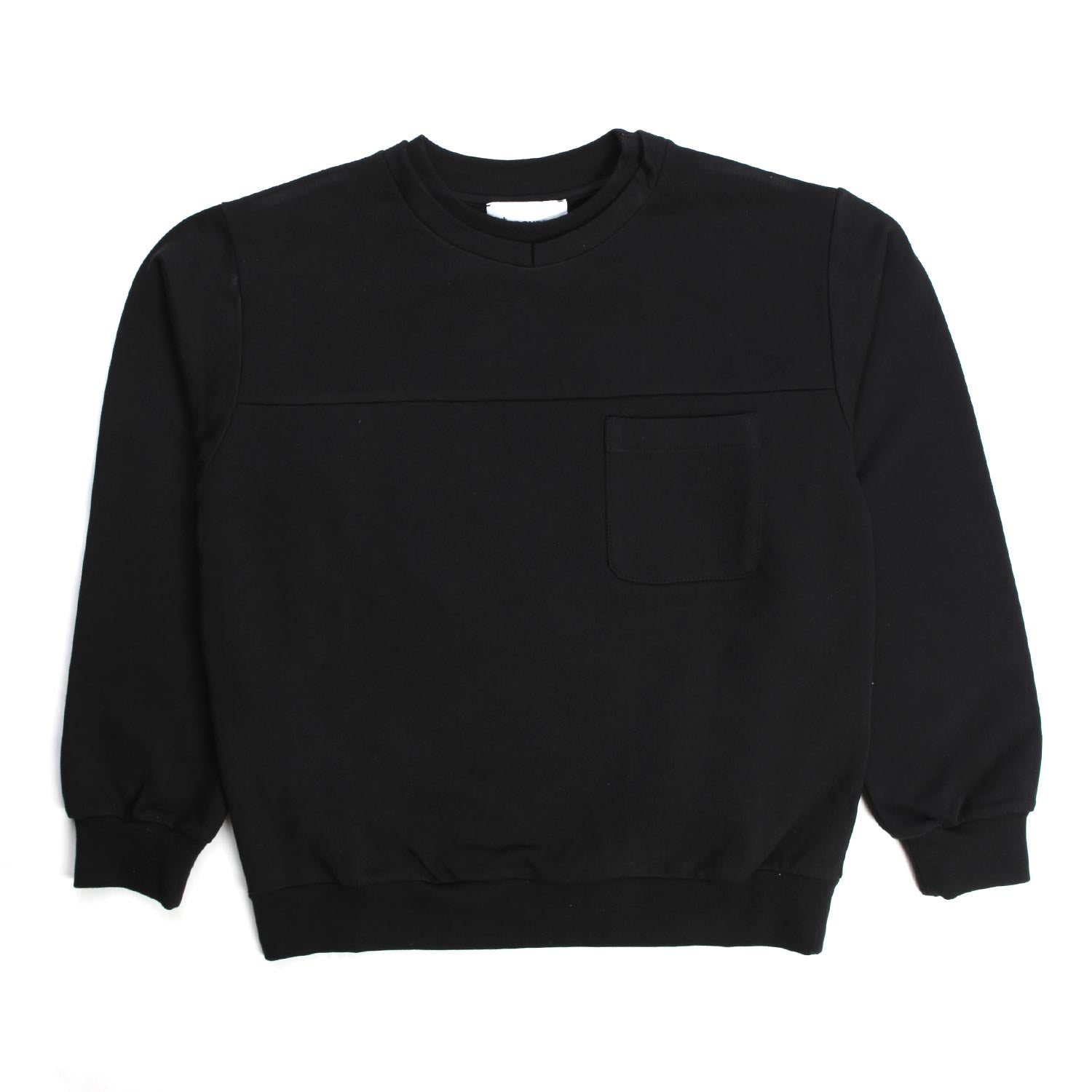 FELPA NERA UNISEX COTONE - annameglio.com abbigliamento moda