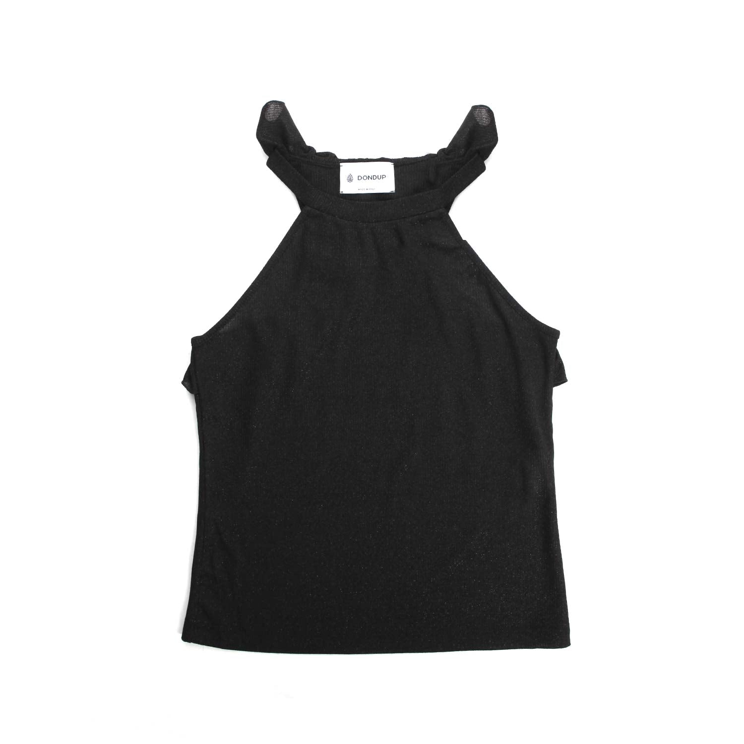 Top nero volant girl - annameglio.com abbigliamento moda