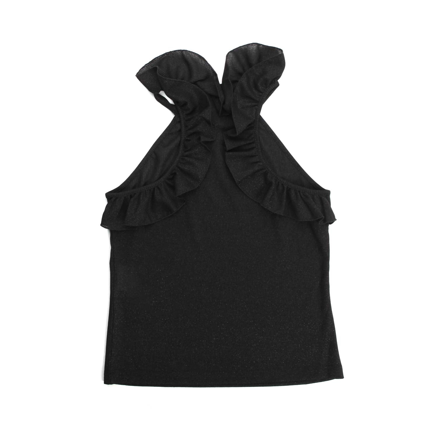 Top nero volant girl - annameglio.com abbigliamento moda