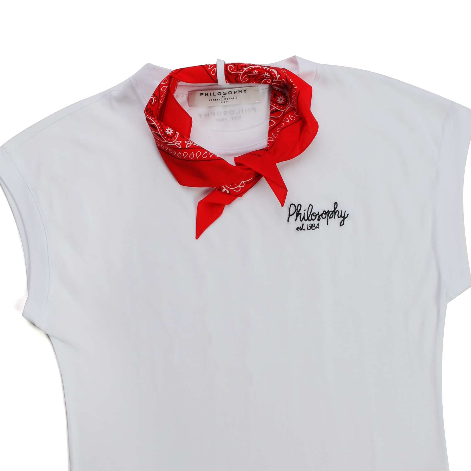 T-SHIRT BIANCA COTONE GIRL - annameglio.com abbigliamento moda