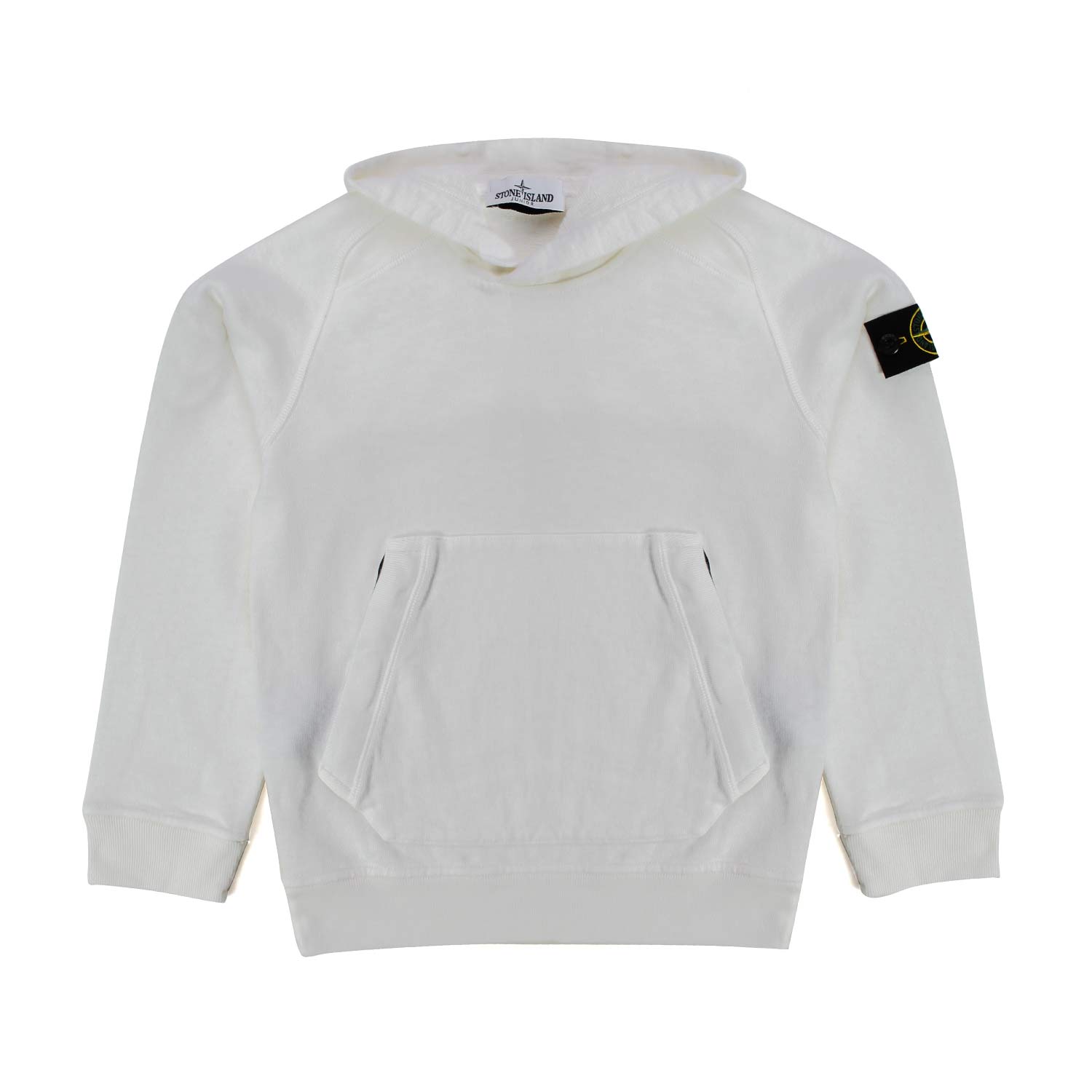 FELPA BIANCA CAPPUCCIO BOY - annameglio.com abbigliamento moda