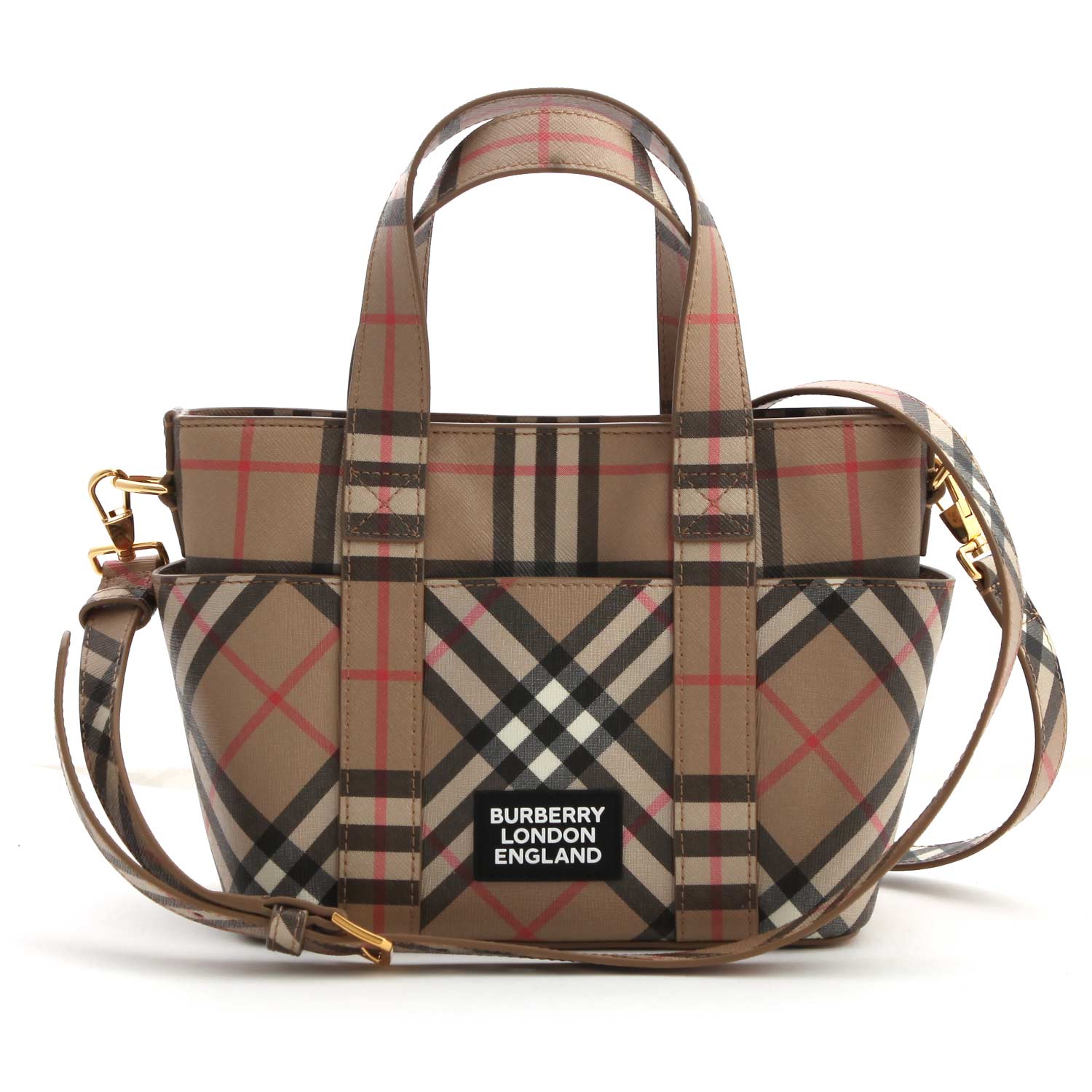 Tote in e-canvas Vintage check - annameglio.com abbigliamento moda