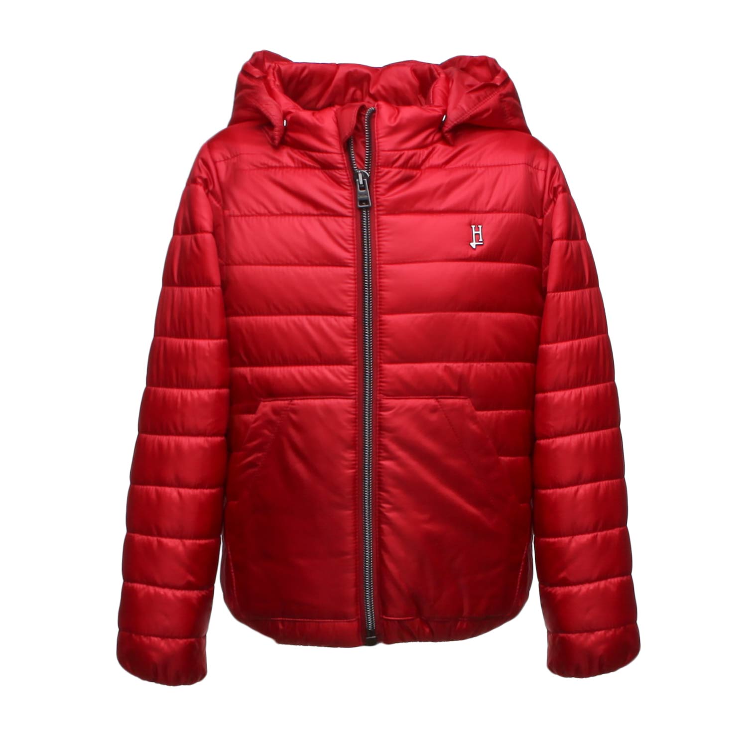 PIUMINO ROSSO BAMBINO CON CAPPUCCIO - annameglio.com abbigliamento moda