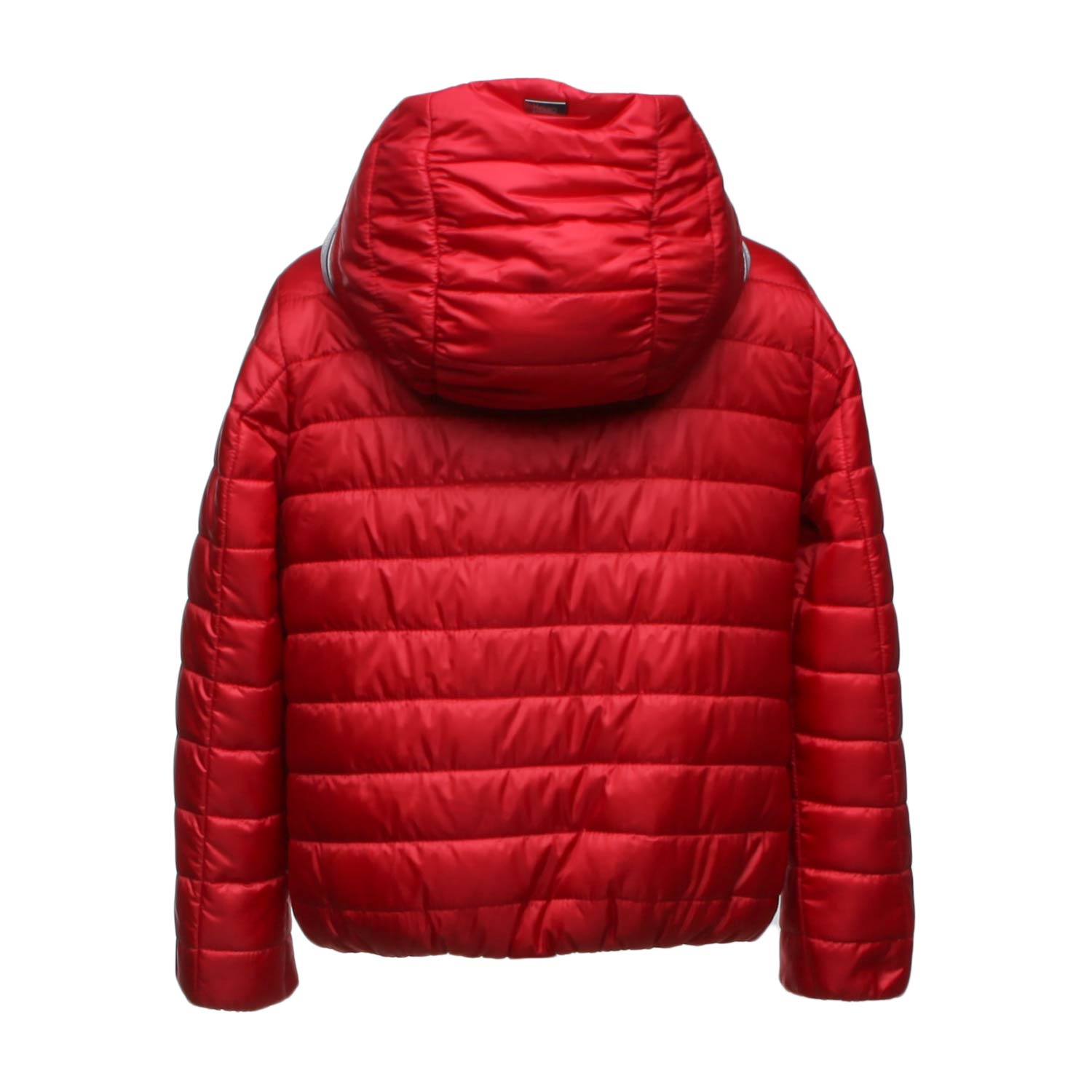 PIUMINO ROSSO BAMBINO CON CAPPUCCIO - annameglio.com abbigliamento moda