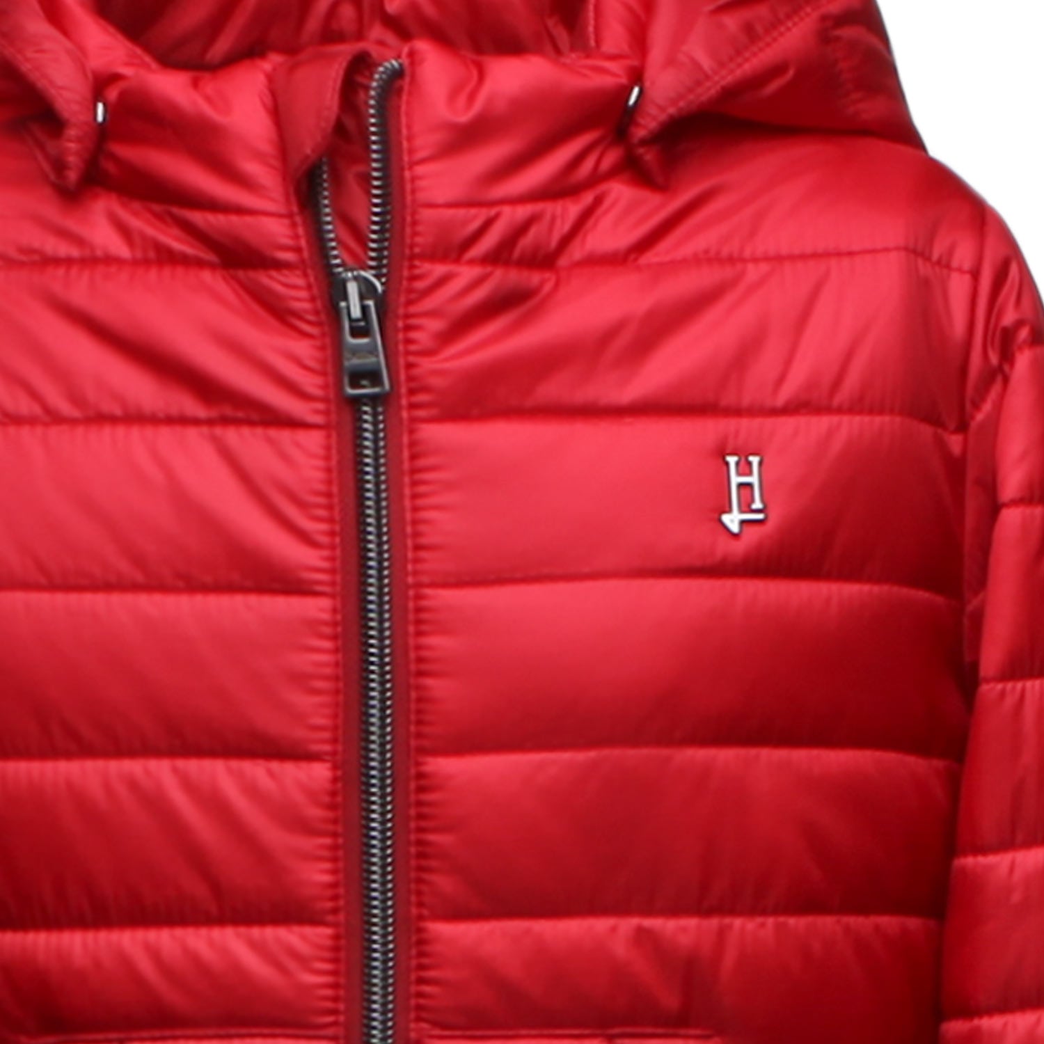 PIUMINO ROSSO BAMBINO CON CAPPUCCIO - annameglio.com abbigliamento moda