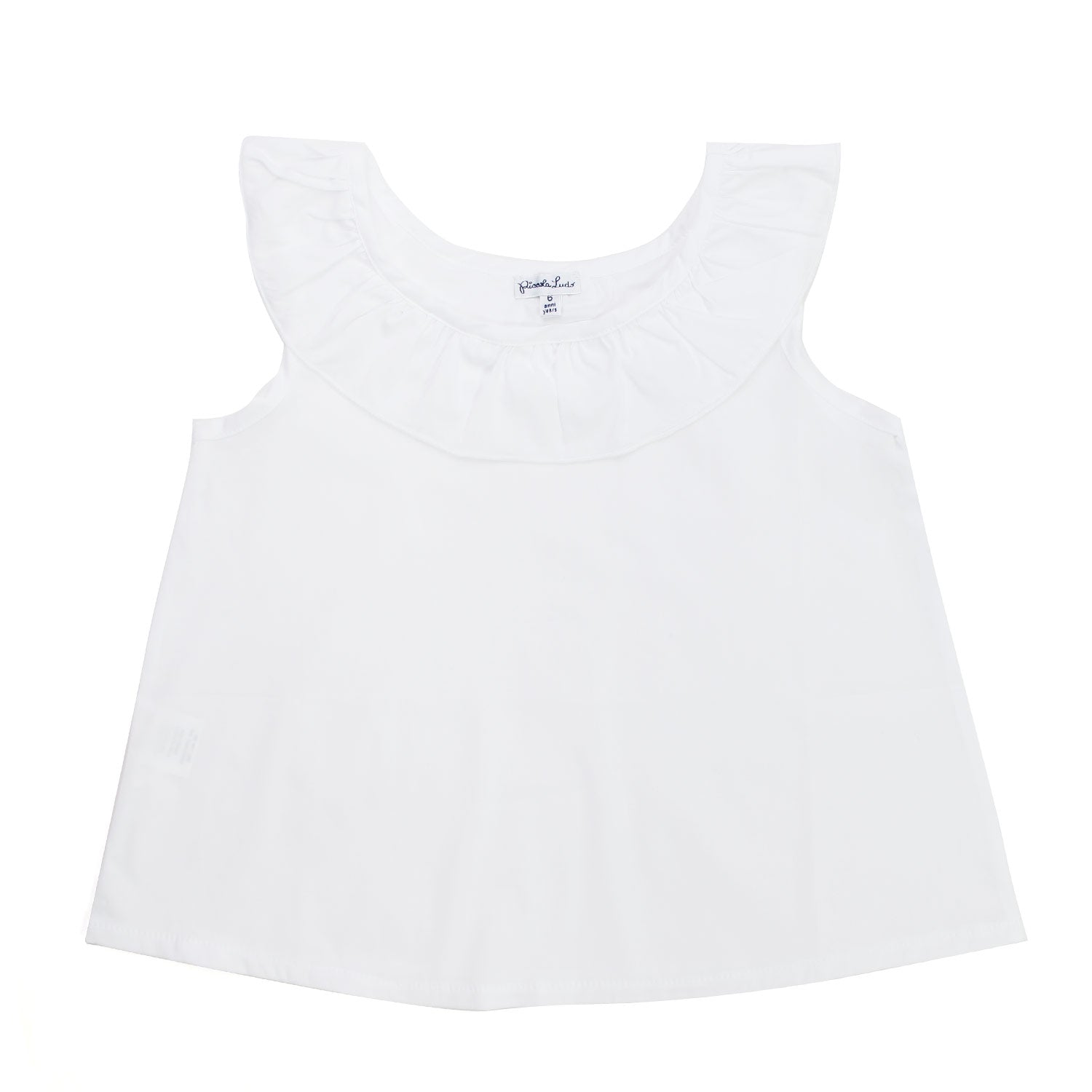 TOP BIANCO COTONE BIMBA TEEN - annameglio.com abbigliamento moda