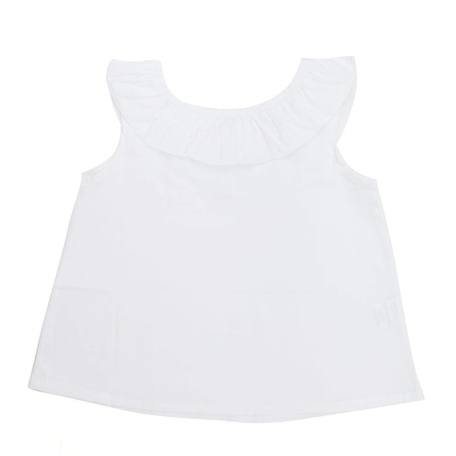 TOP BIANCO COTONE BIMBA TEEN - annameglio.com abbigliamento moda