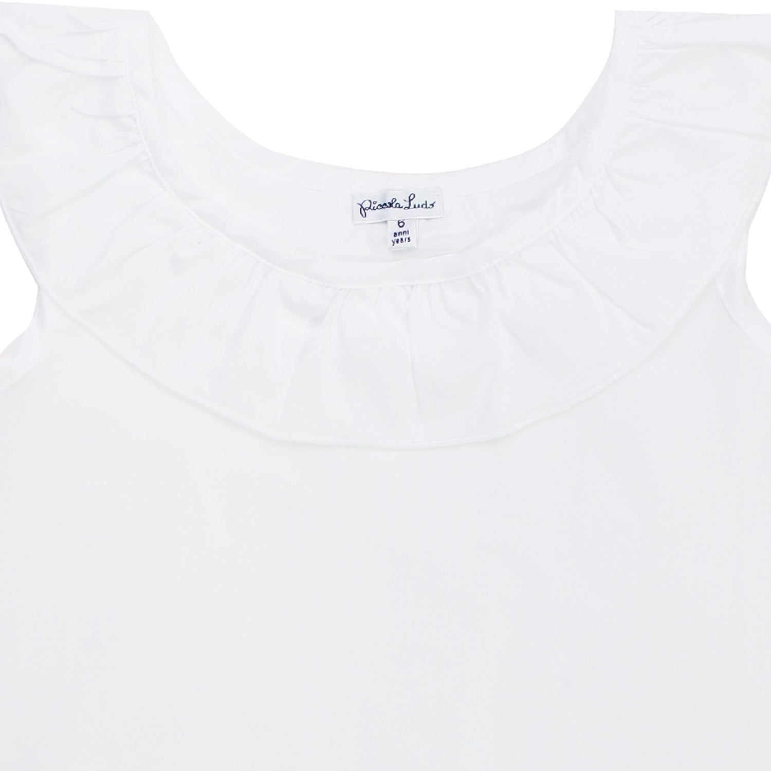TOP BIANCO COTONE BIMBA TEEN - annameglio.com abbigliamento moda
