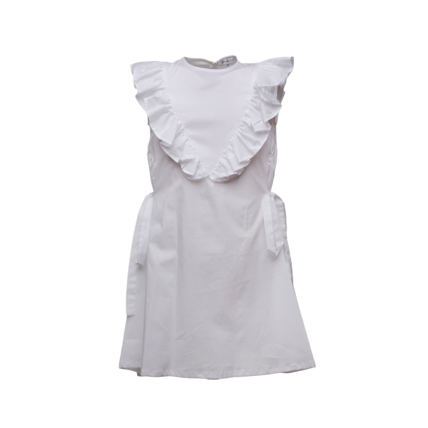ABITO BIANCO SMANICATO GIRL - annameglio.com abbigliamento moda