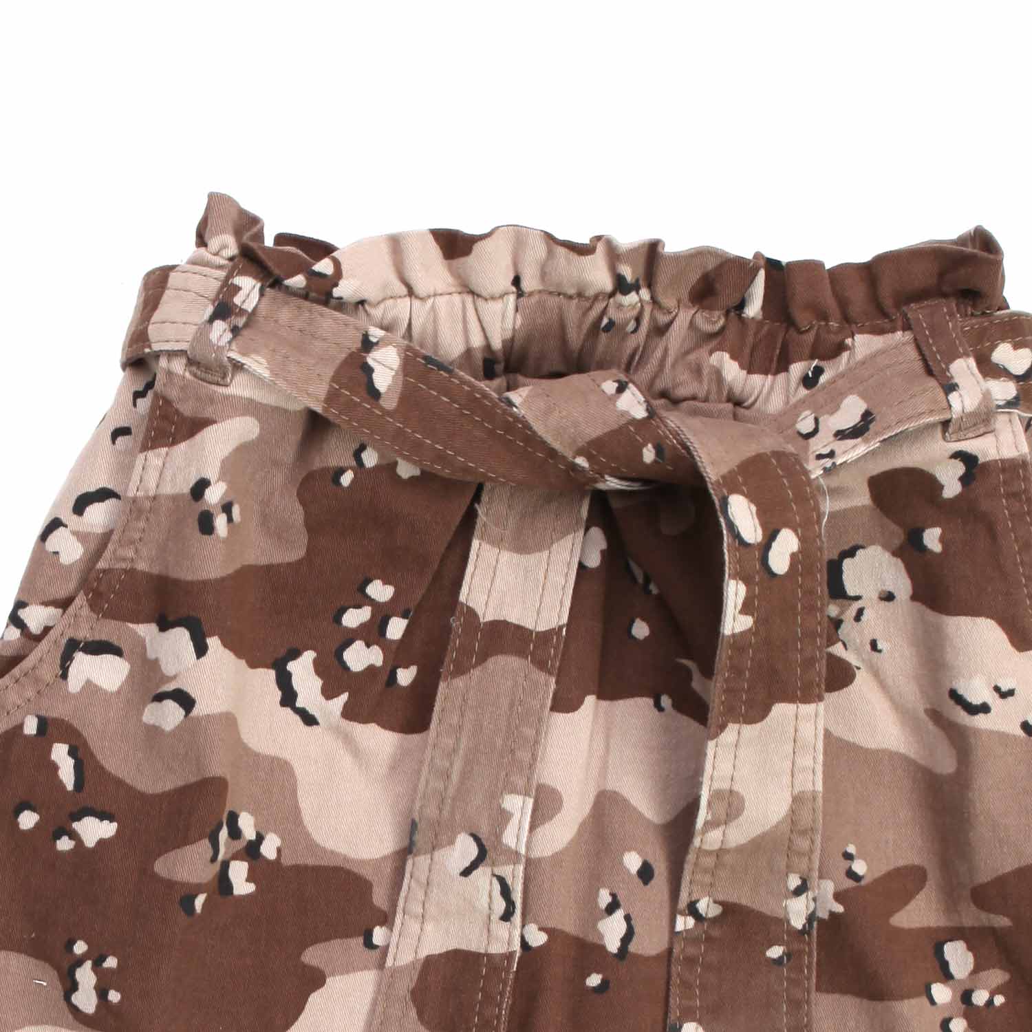 GONNA CAMOUFLAGE FANGO BAMBINA E TEENAGER - annameglio.com abbigliamento moda