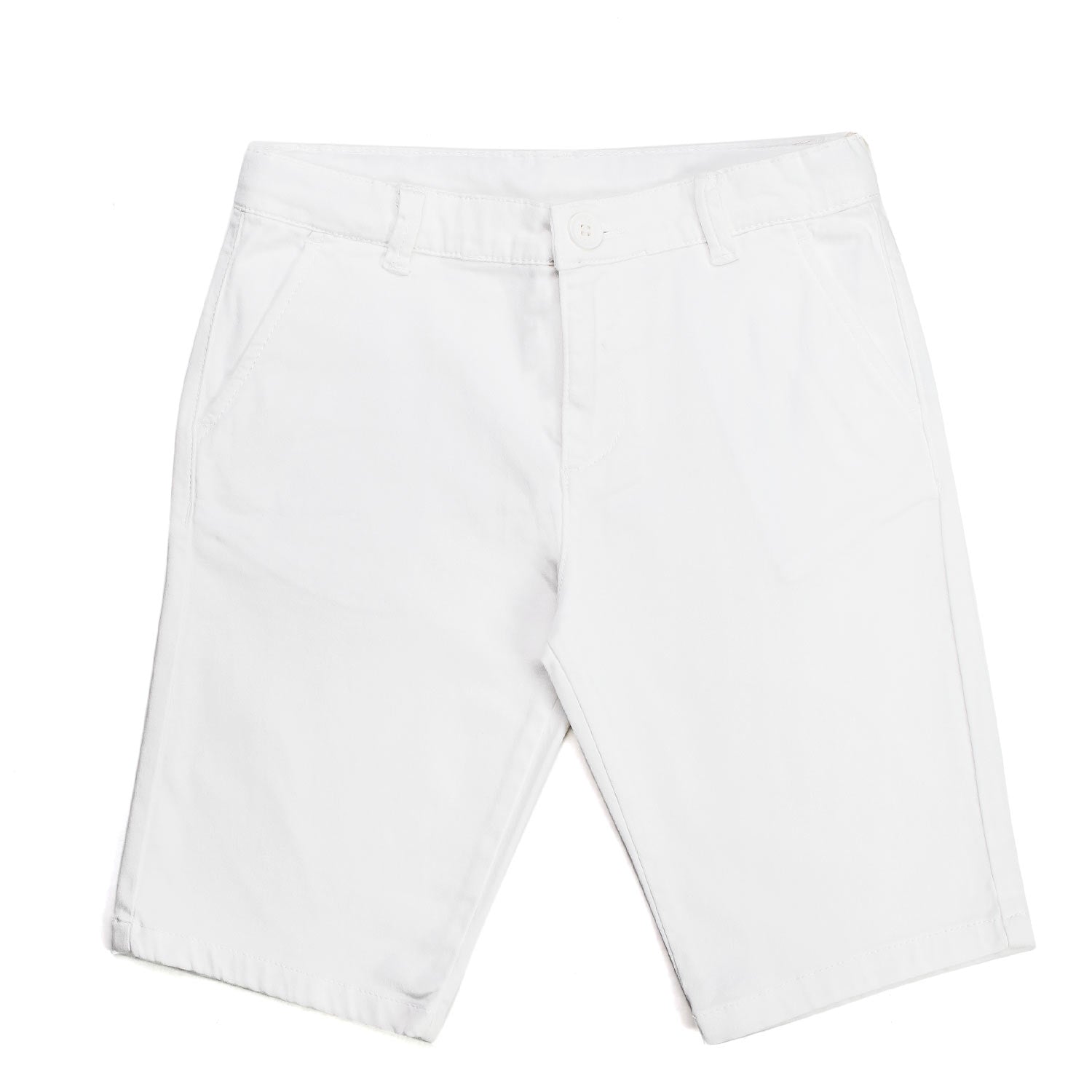 BERMUDA IN DENIM BIANCO BAMBINO E TEENAGER - annameglio.com abbigliamento moda