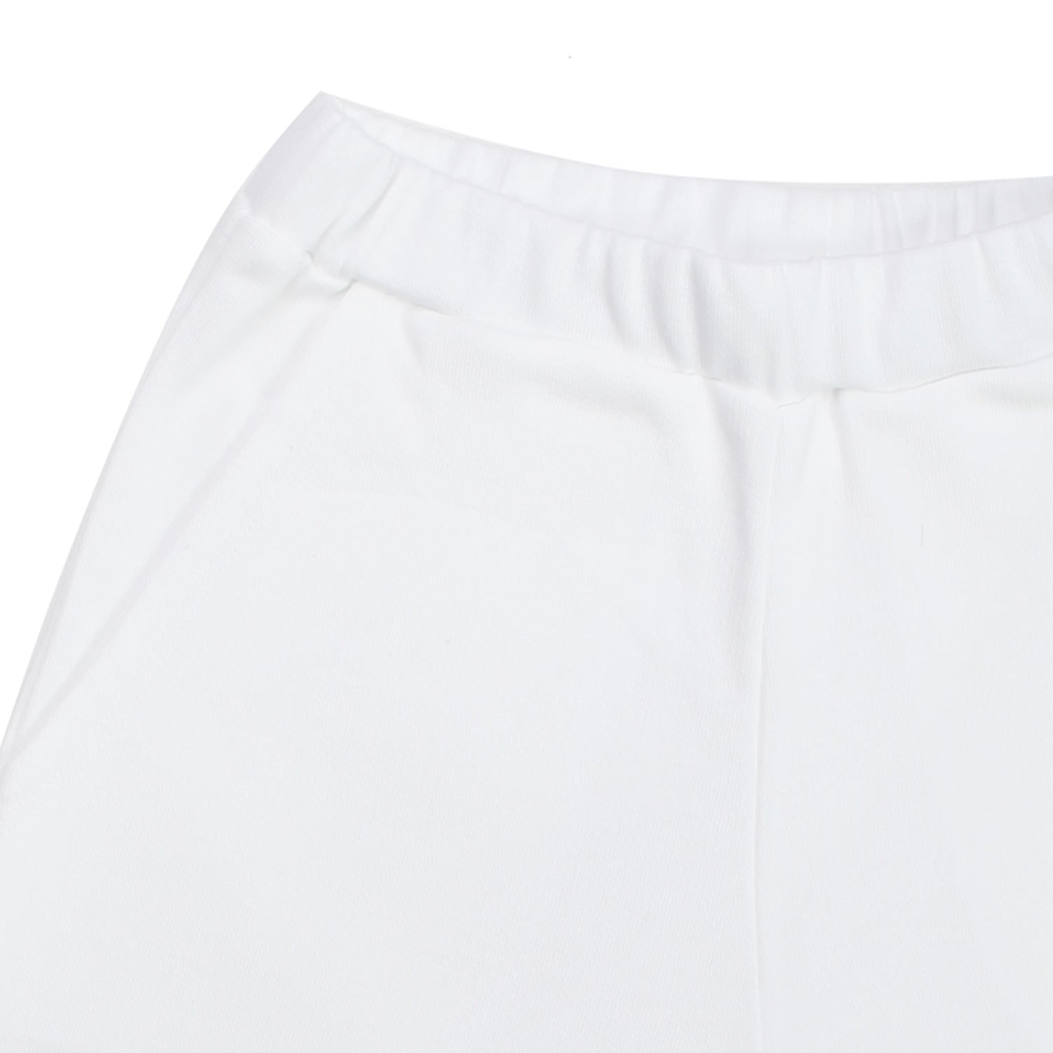 BERMUDA IN JERSEY BIANCO BAMBINO - annameglio.com abbigliamento moda