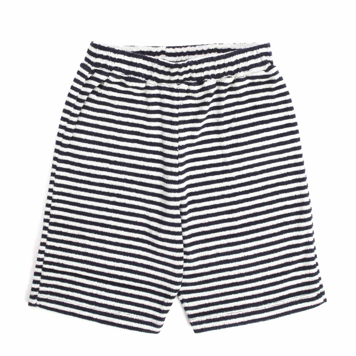 BERMUDA BIANCO E BLU A RIGHE BAMBINA - annameglio.com abbigliamento moda