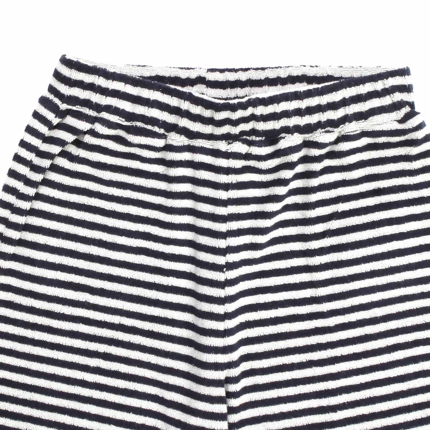 BERMUDA BIANCO E BLU A RIGHE BAMBINA - annameglio.com abbigliamento moda