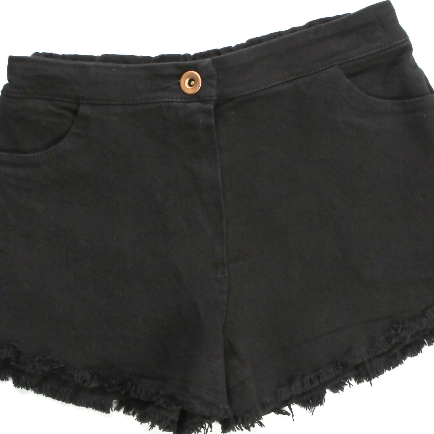 SHORTS NERI IN COTONE GIRL - annameglio.com abbigliamento moda