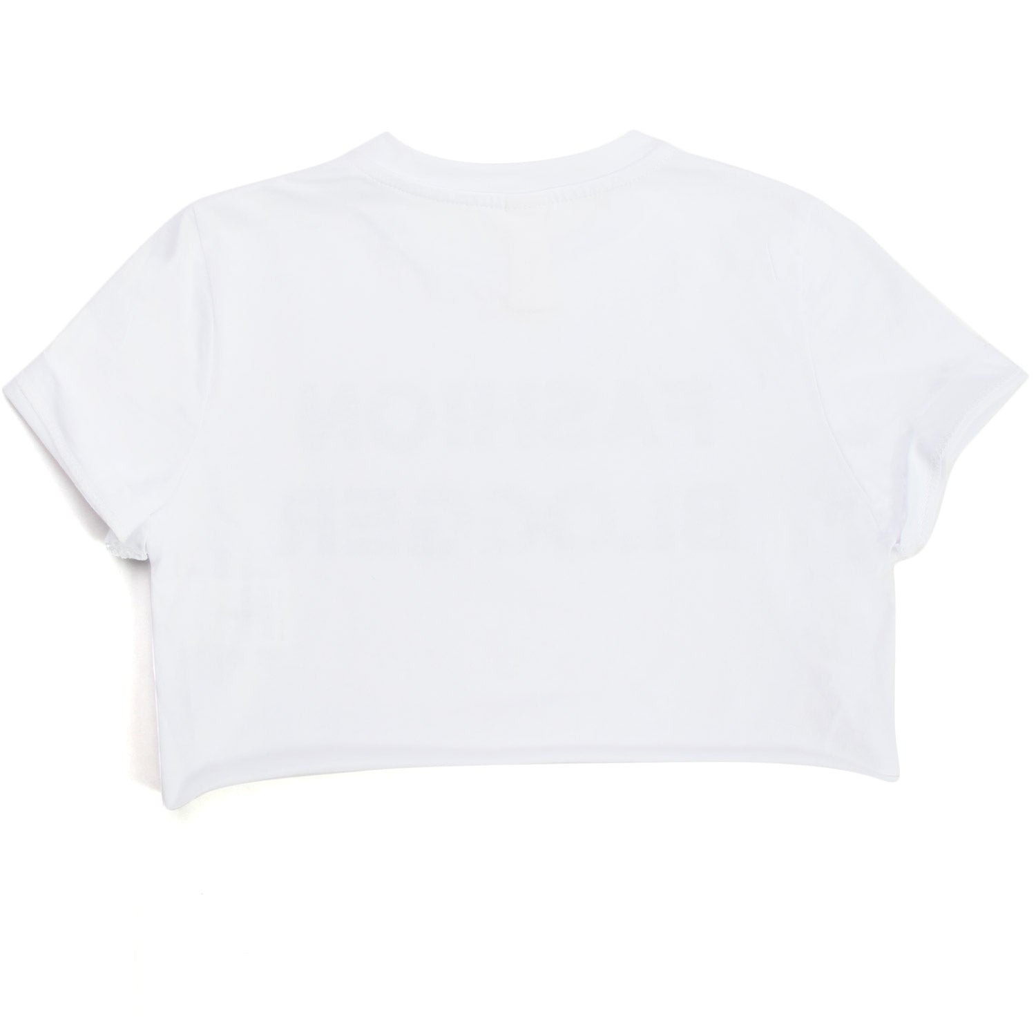 T-SHIRT CROPPED BIANCA GIRL - annameglio.com abbigliamento moda