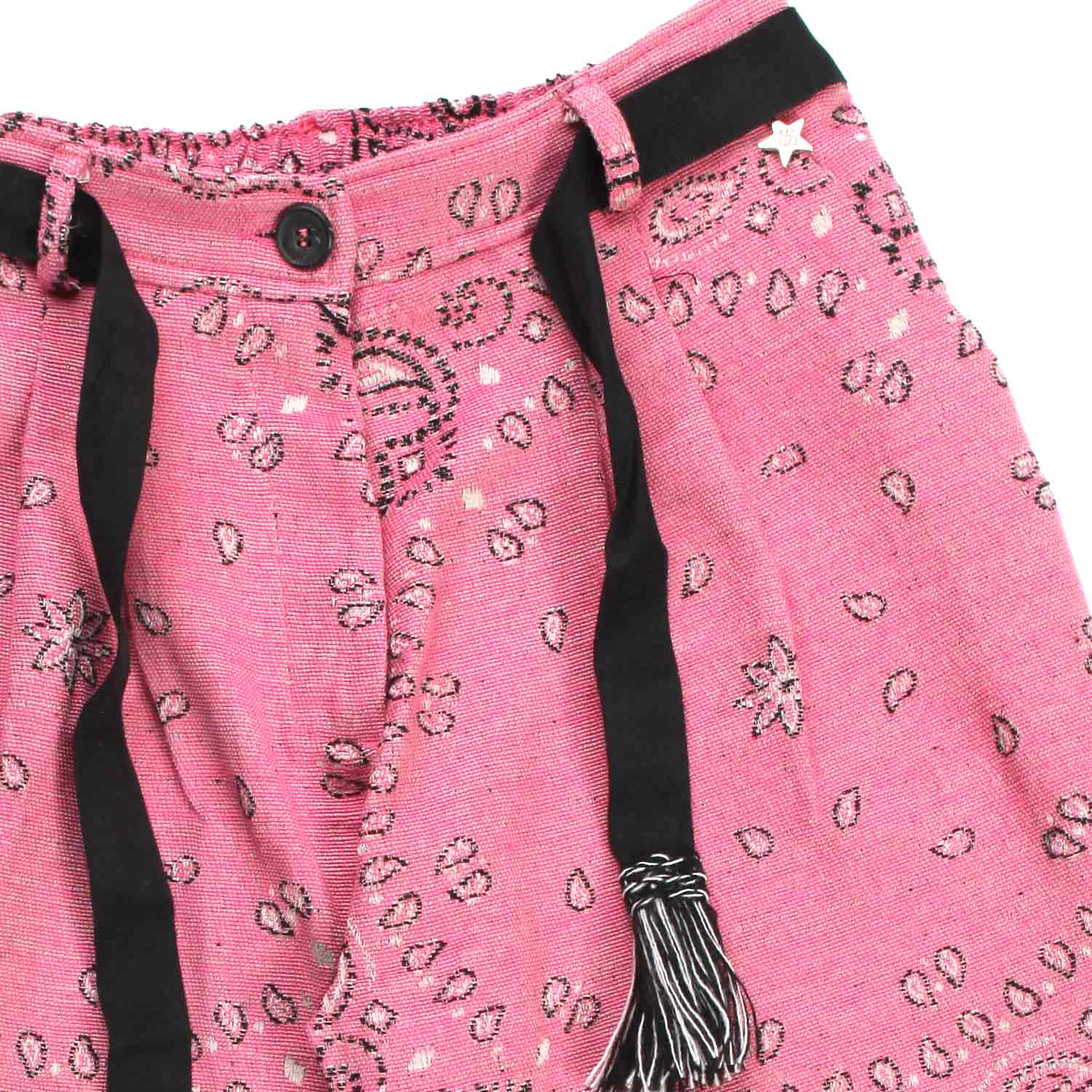 PANTALONE ROSA E NERO BAMBINA E TEENAGER - annameglio.com abbigliamento moda