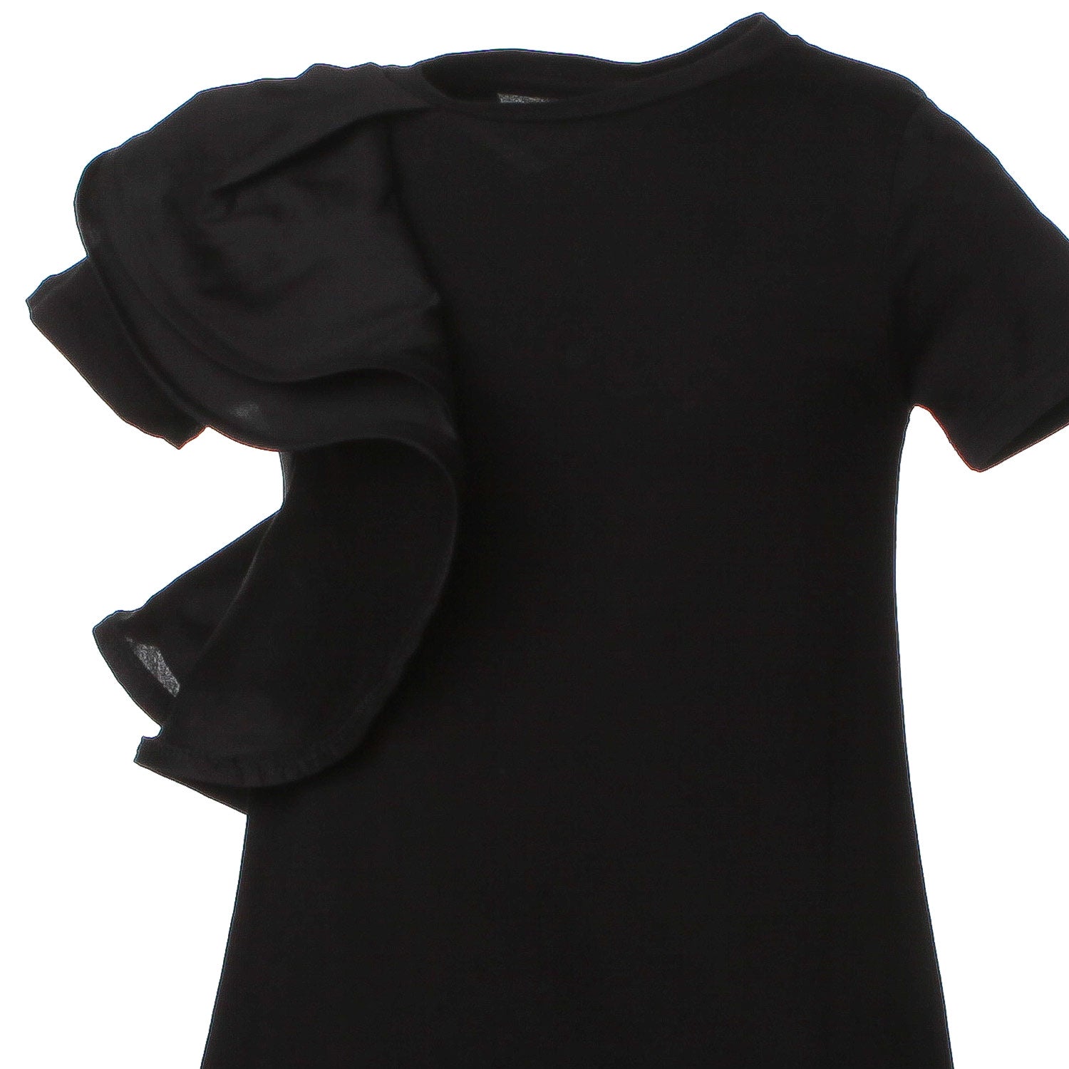 ABITO NERO COTONE BAMBINA - annameglio.com abbigliamento moda