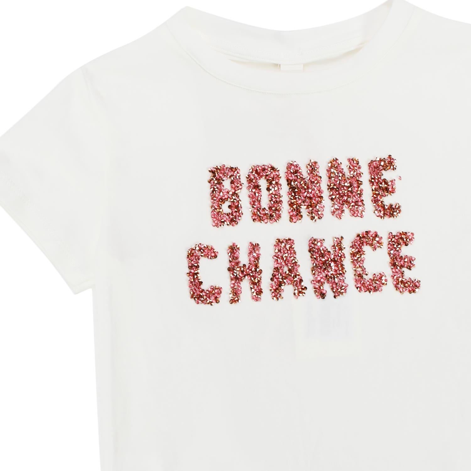 T-SHIRT BIANCO PANNA BAMBINA E TEENAGER - annameglio.com abbigliamento moda