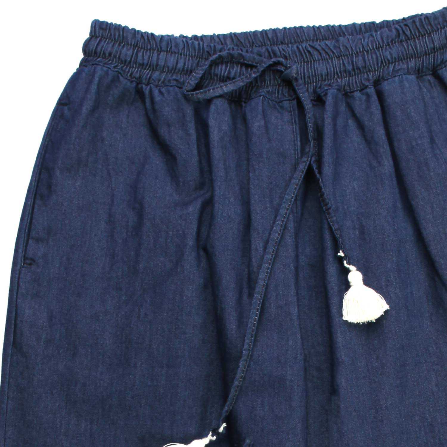 PANTALONE DENIM BLU BAMBINA - annameglio.com abbigliamento moda