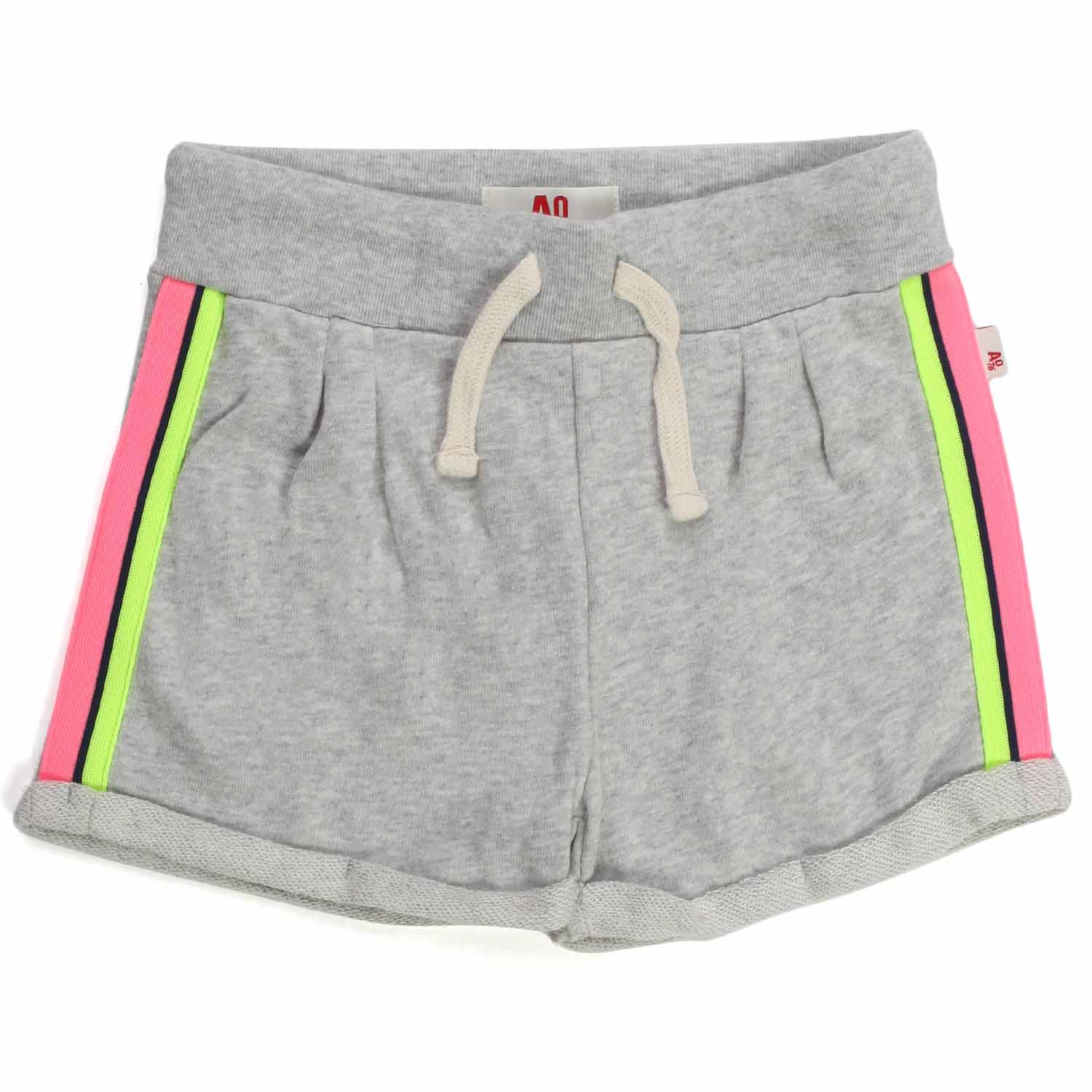 SHORTS IN JERSEY GRIGIO BAMBINA E TEENAGER - annameglio.com abbigliamento moda