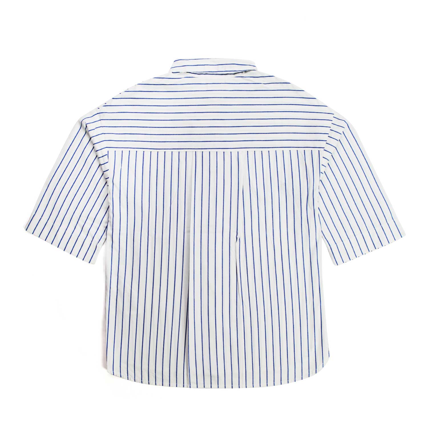 CAMICIA BIANCA E BLU A RIGHE BAMBINA E TEENAGER - annameglio.com abbigliamento moda