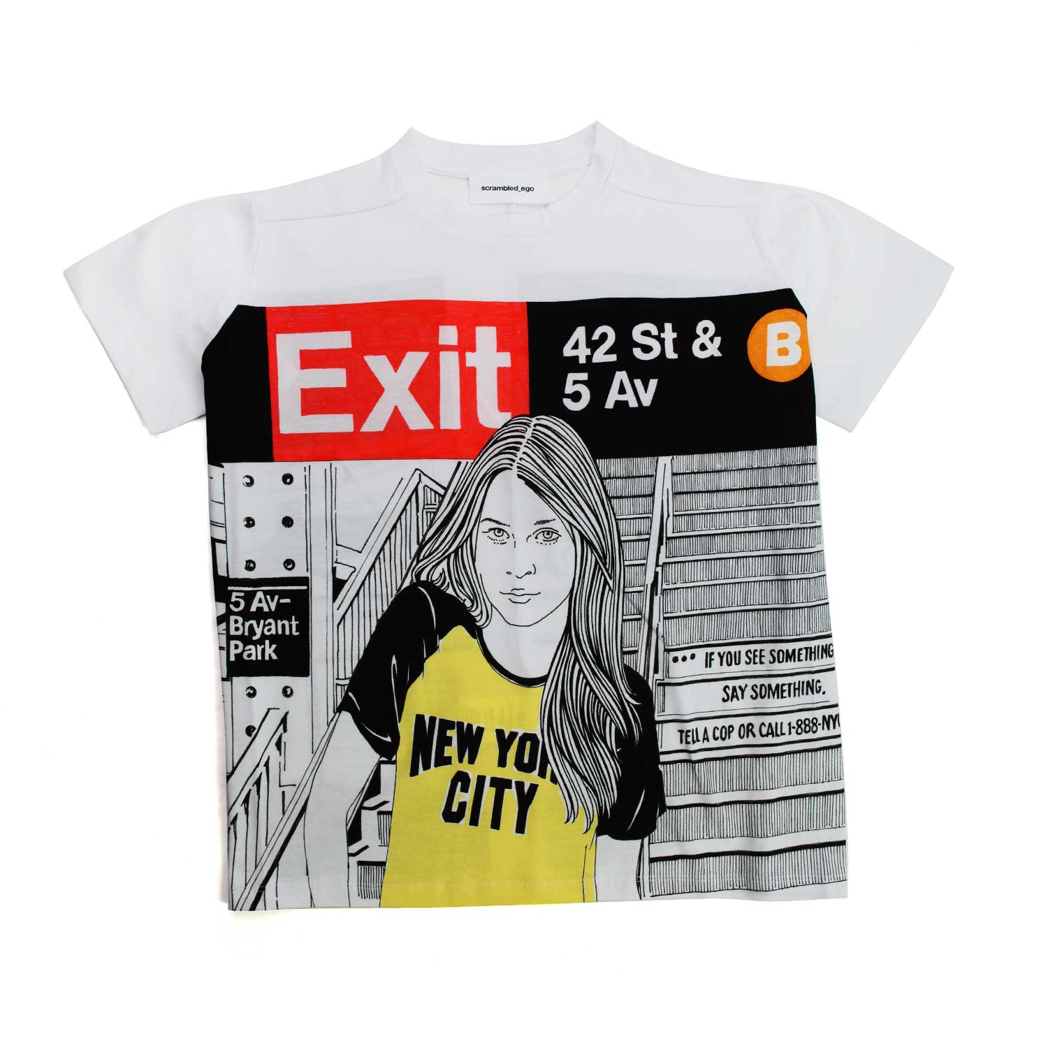 T-SHIRT CON STAMPA BAMBINA E GIRL - annameglio.com abbigliamento moda