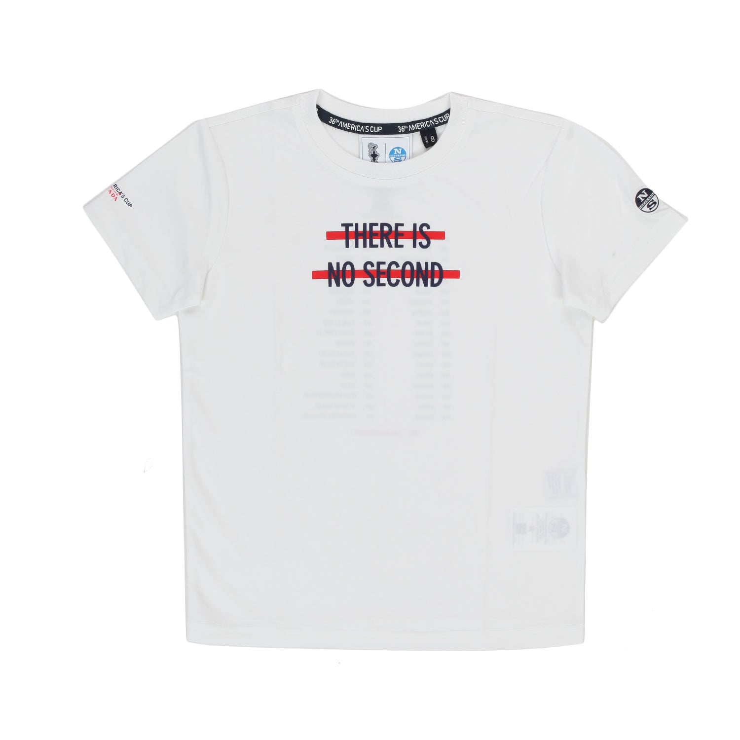 T-SHIRT AMERICA'S CUP BIANCA BAMBINO E TEENAGER - annameglio.com abbigliamento moda