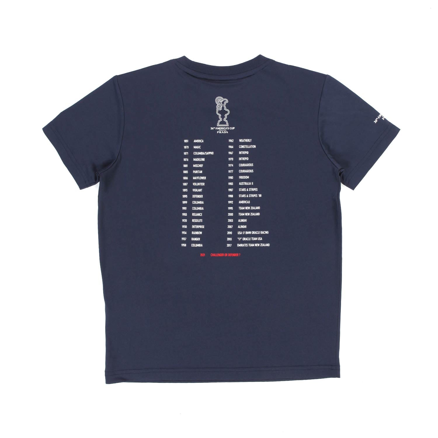T-SHIRT AMERICA'S CUP BLU BAMBINO E TEENAGER - annameglio.com abbigliamento moda