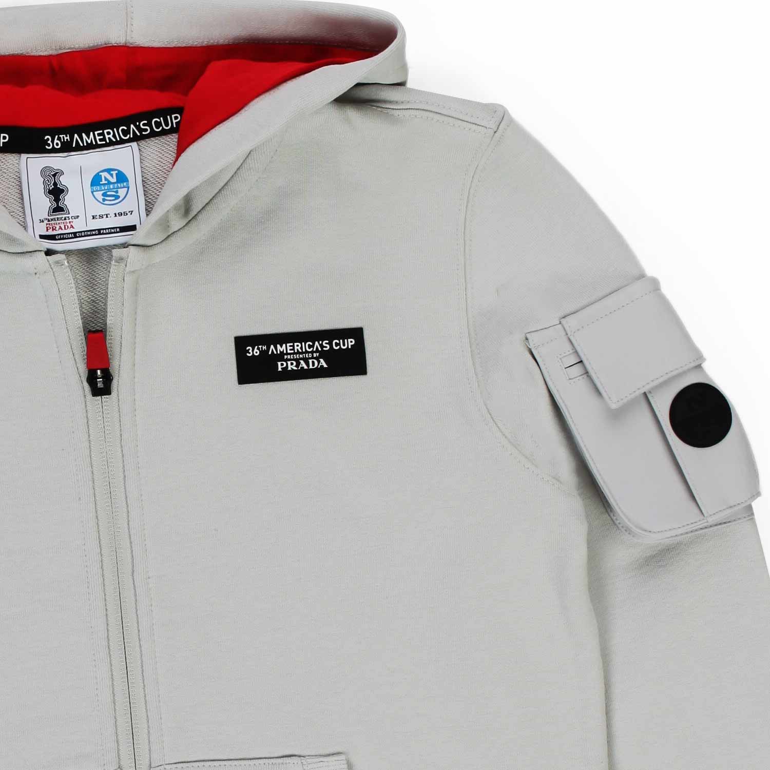 FELPA GRIGIO GHIACCIO BAMBINO E TEENAGER - annameglio.com abbigliamento moda