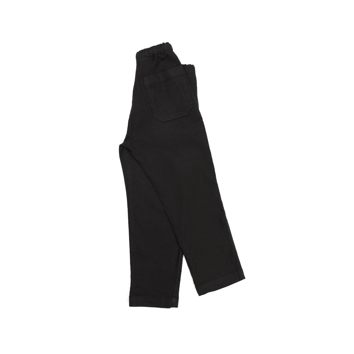PANTALONE LINO NERO BAMBINO E TEENAGER - annameglio.com abbigliamento moda