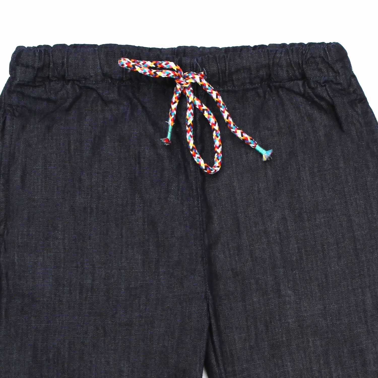 PANTALONE COTONE BLU SCURO BAMBINO E TEENAGER - annameglio.com abbigliamento moda