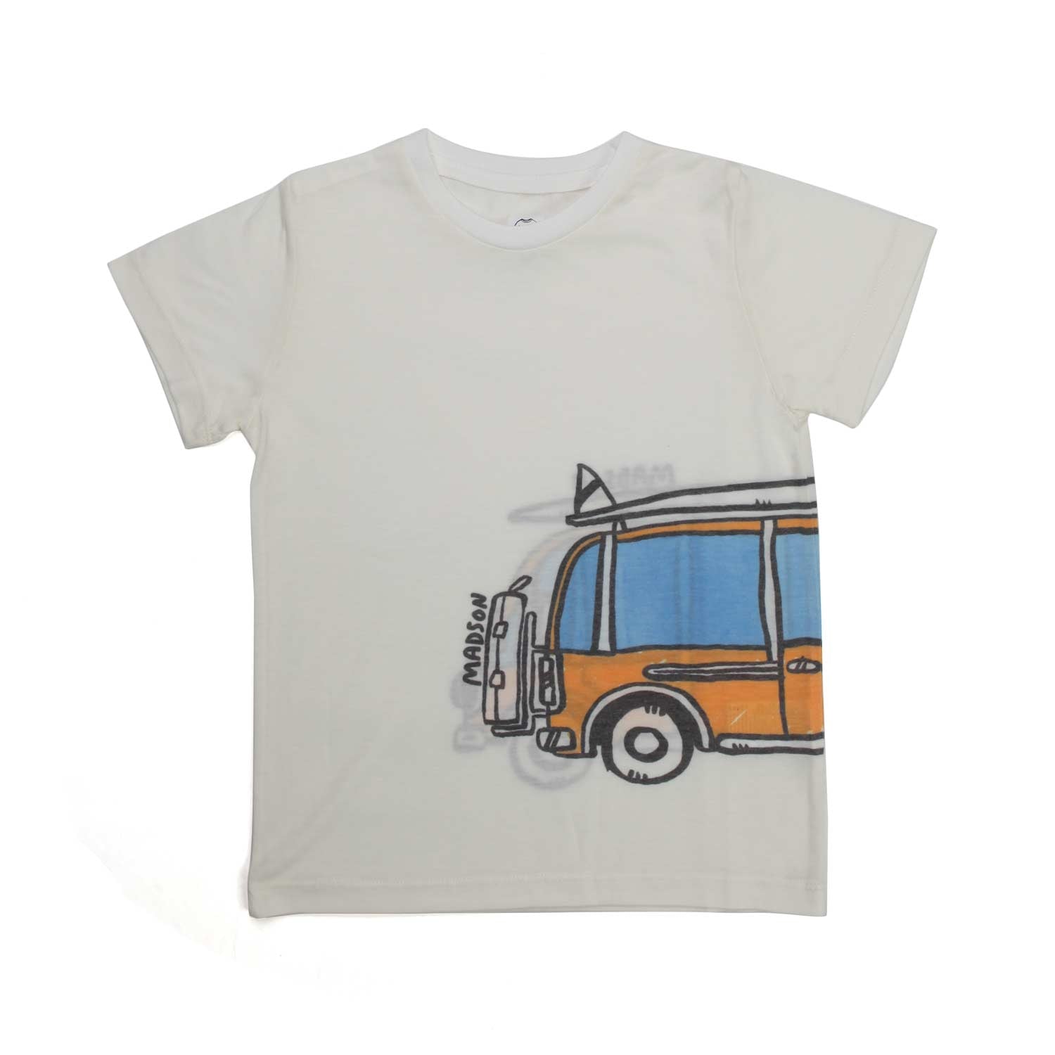 T-SHIRT MINIVAN BIANCA BAMBINO - annameglio.com abbigliamento moda