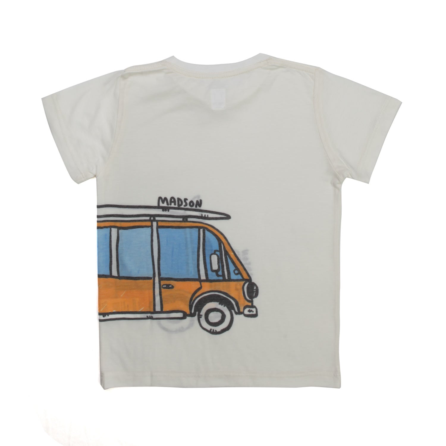T-SHIRT MINIVAN BIANCA BAMBINO - annameglio.com abbigliamento moda