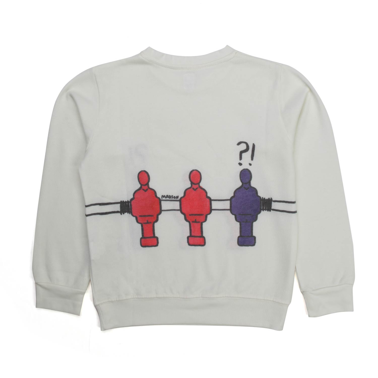 FELPA BILIARDINO BIANCA BAMBINO - annameglio.com abbigliamento moda