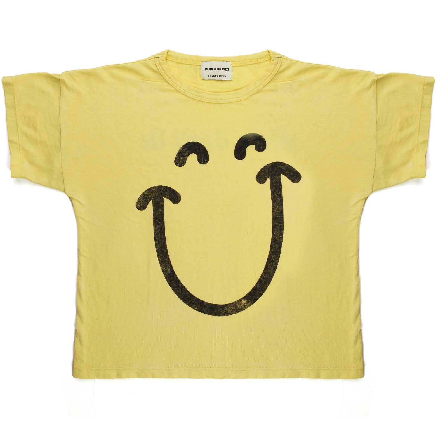 T-Shirt Big Smile Gialla Baby - annameglio.com abbigliamento moda