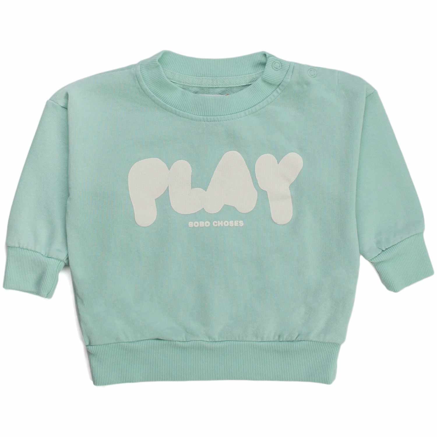 FELPA UNISEX BABY VERDE ACQUA - annameglio.com abbigliamento moda