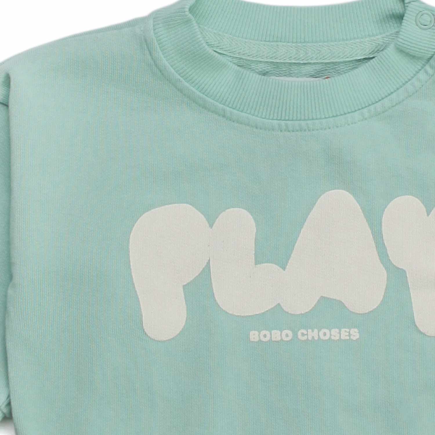 FELPA UNISEX BABY VERDE ACQUA - annameglio.com abbigliamento moda