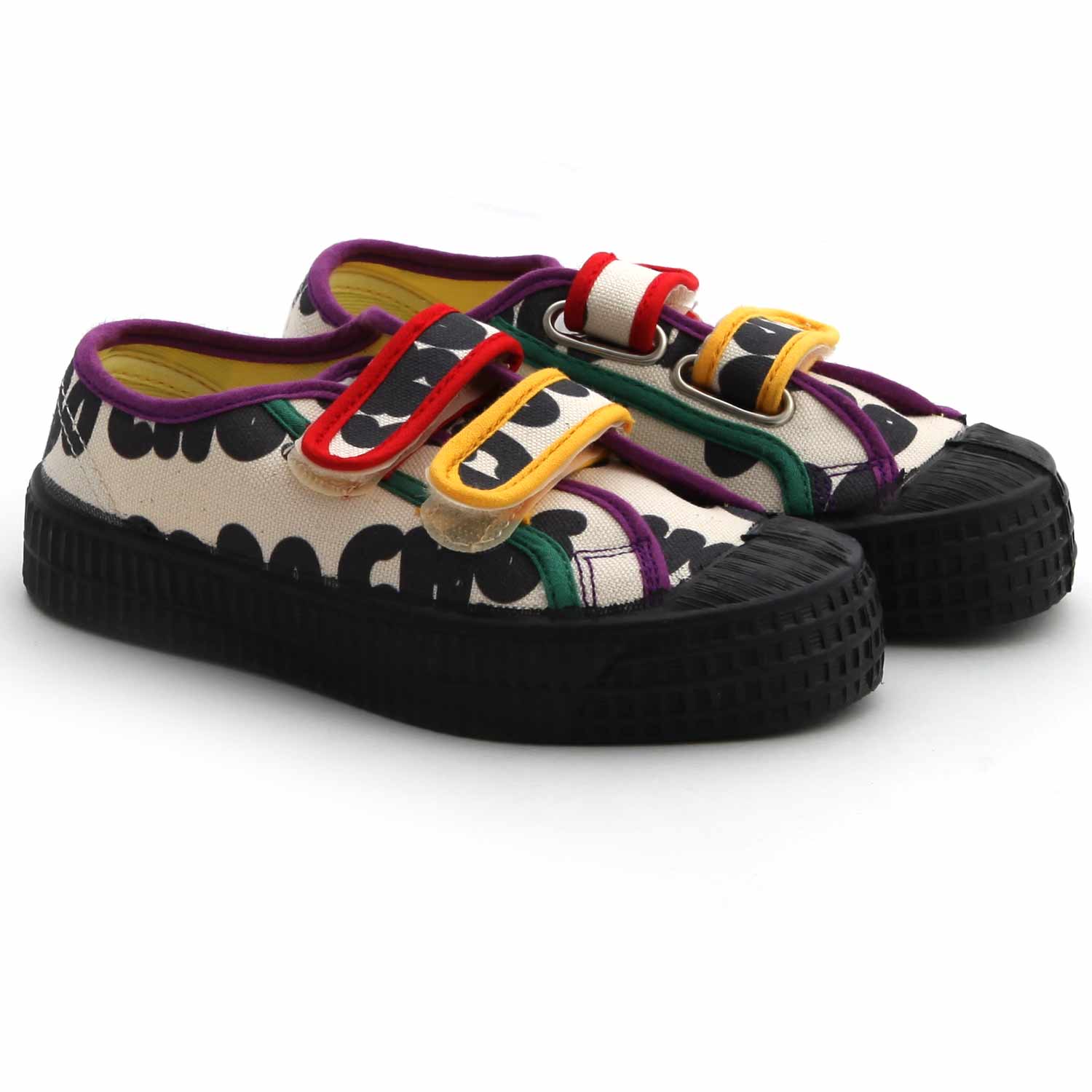 Sneakers con strappo logo all-over - annameglio.com abbigliamento moda