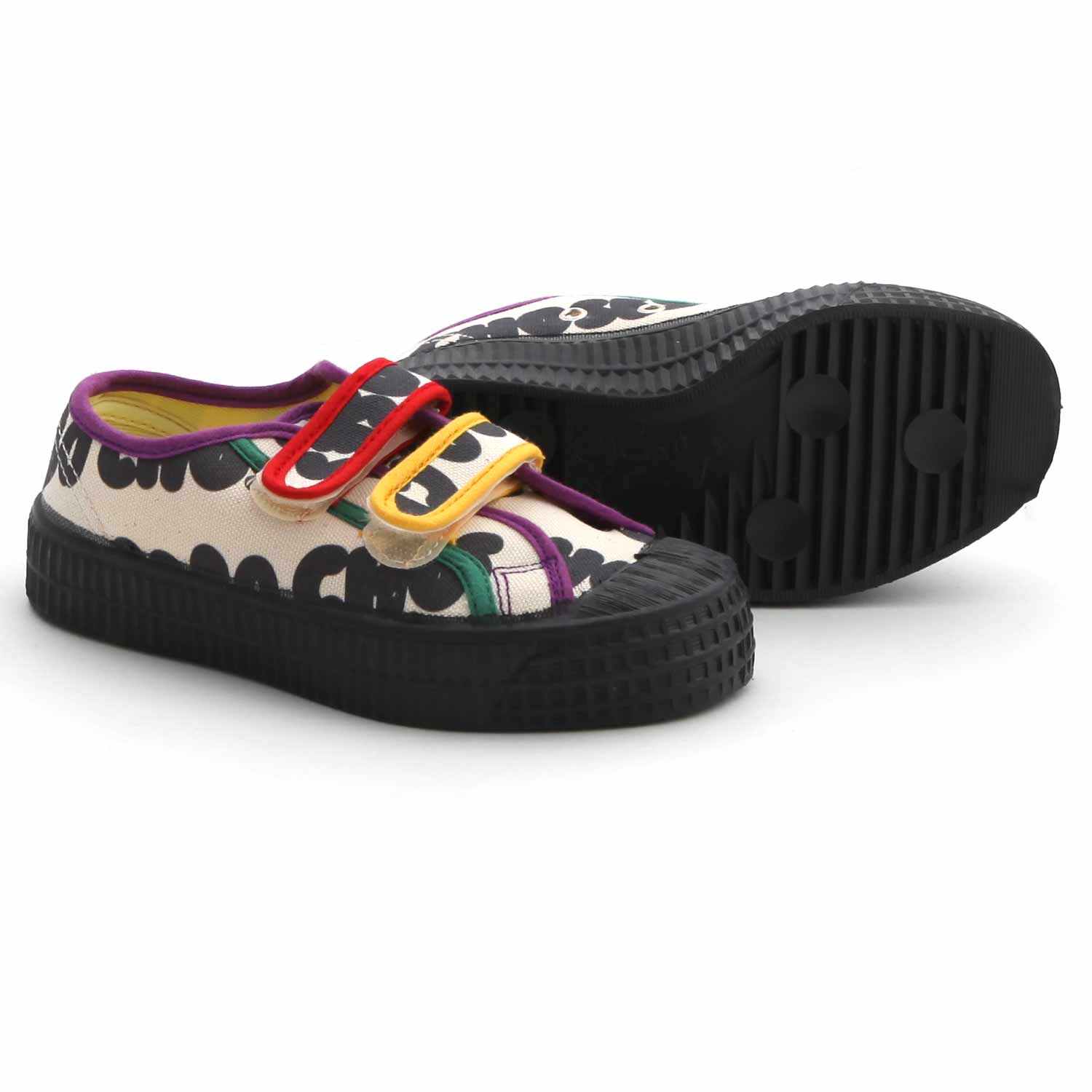 Sneakers con strappo logo all-over - annameglio.com abbigliamento moda