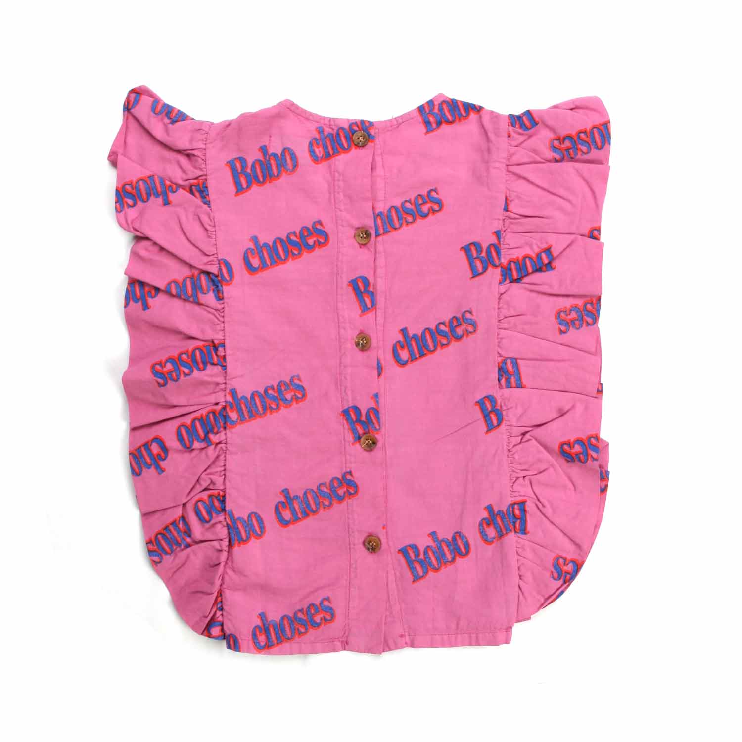 Top Fucsia Bobo Vintage All Over - annameglio.com abbigliamento moda