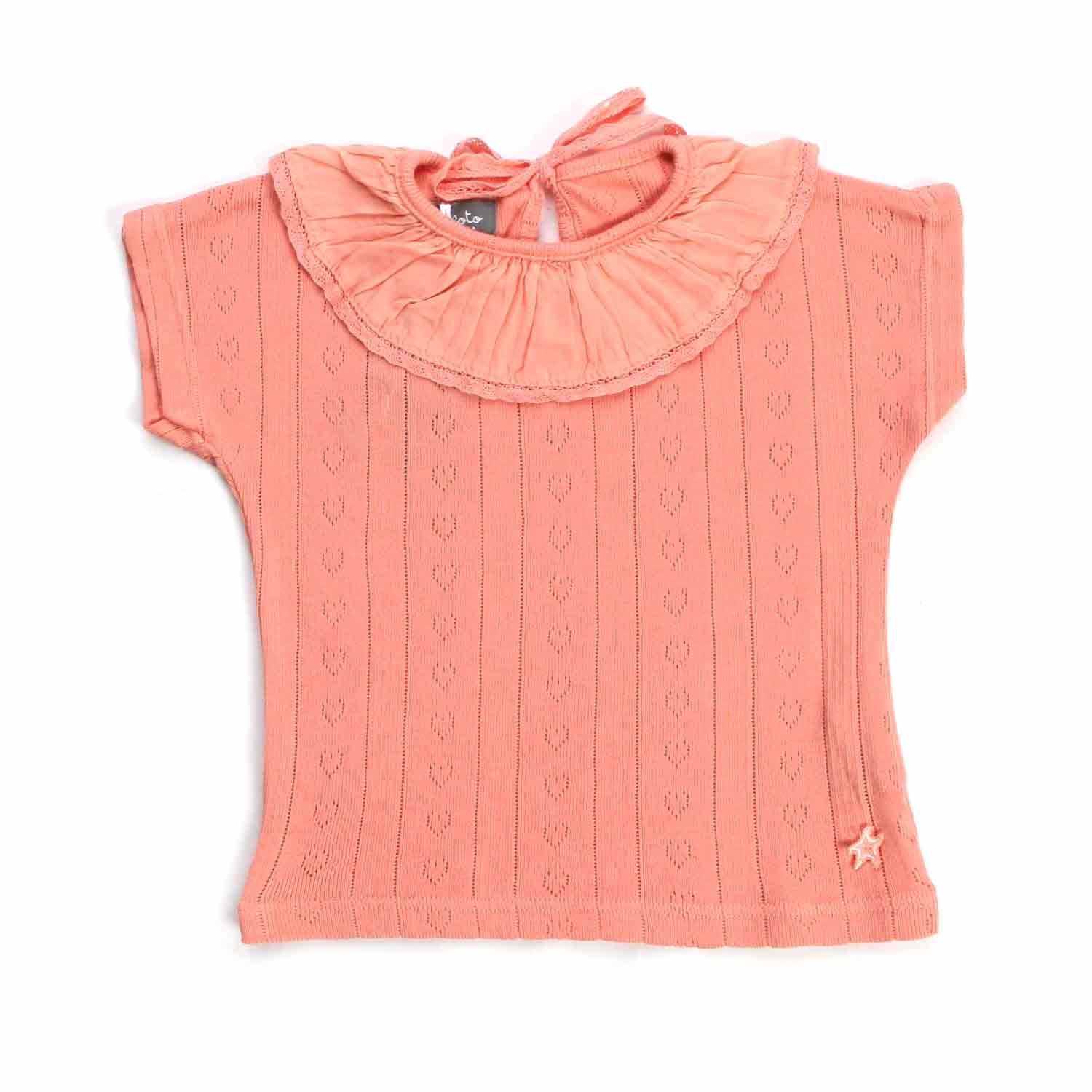 T-SHIRT SALMONE NEONATA - annameglio.com abbigliamento moda