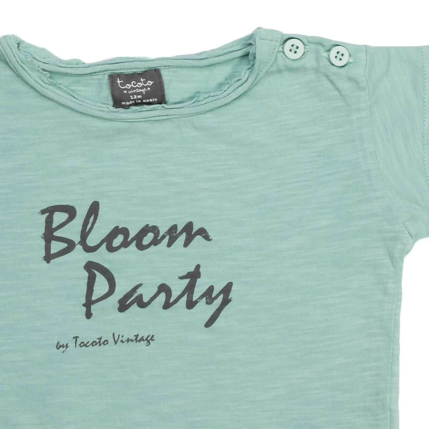 T-SHIRT VERDE ACQUA NEONATA - annameglio.com abbigliamento moda